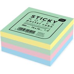 Interdruk Karteczki samoprzylepne Pastel 75x75mm 300K