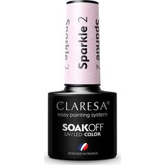 Claresa Claresa Soak Off UV/LED Sparkle lakier hybrydowy 2 5g