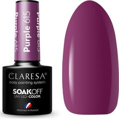 Claresa Claresa Soak Off UV/LED Purple lakier hybrydowy 615 5g