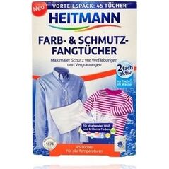 Heitmann HEITMANN Chusteczki wyłapujące kolory 45szt