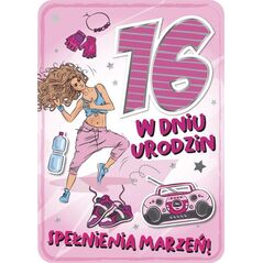 Armin Style Karnet Urodziny 16 GM-756