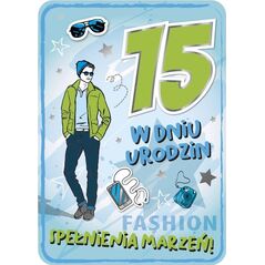 Armin Style Karnet Urodziny 15 GM-755