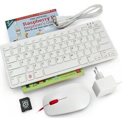 Raspberry Pi 400 4GB RAM Personal Computer Kit US + Akcesoria (RPI-17919)