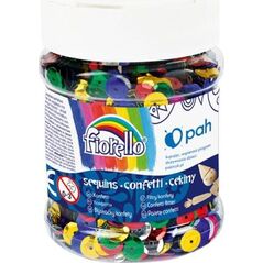 Fiorello Confetti cekiny kółko łamane mix FIORELLO