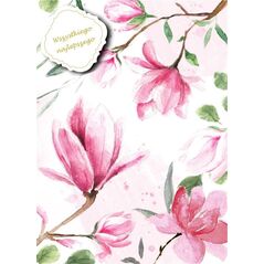 HENRY Karnet B6 z dowieszką - Magnolia