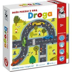 Kapitan Nauka Kapitan Nauka. Droga. Duże puzzle z grą