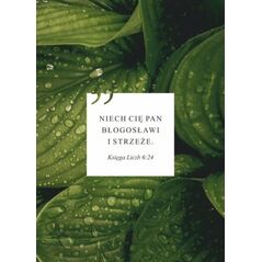 Koinonia Karnet - Niech Cię Pan błogosławi - liście
