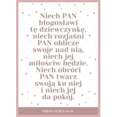 Koinonia Kartka - Niech Pan błogosławi tę dziewczynkę...
