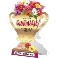 KUKARTKA Karnet Primus 0143 Gratulacje