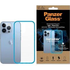 PanzerGlass PanzerGlass ClearCase iPhone 13 Pro 6.1" Antibacterial Military grade Bondi Blue 0336