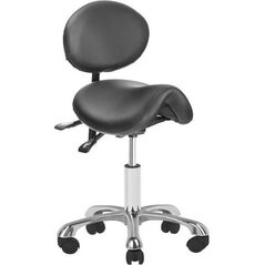 Activeshop Taboret kosmetyczny 1025 Giovanni czarny universal