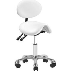 Activeshop Taboret kosmetyczny 1025 Giovanni biały universal