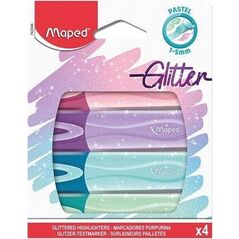 Maped Zakreślacz Fluo Peps pastel/brokat 4 kolory