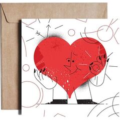 Pieskot Karnet kw Heart Monster JST07