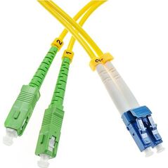 RBLINE Patchcord SM LC/APC-LC/APC duplex 1m 9/125 3.0mm G652D