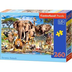 Castorland Puzzle 260 Savanna Animals CASTOR