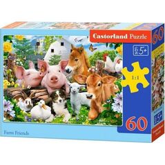 Castorland Puzzle 60 Farm Friends CASTOR