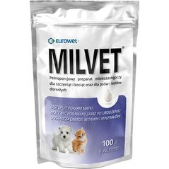 EUROWET Eurowet Milvet mleko zastępcze dla szczeniąt i kociąt 100g