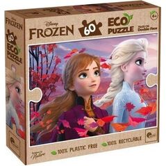 Lisciani LISCIANI DISNEY PUZZLE EKO DWUSTRONNE FROZEN 60 EL.