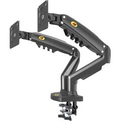 NB Uchwyt biurkowy na 2 monitory 17" - 27" (F160B)
