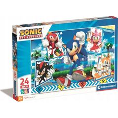 Clementoni Puzzle 24 elementy Maxi Sonic