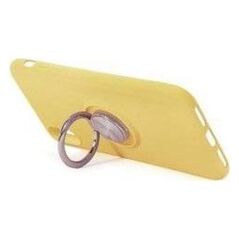 SiliconeRing ETUI SILICONE RING MOTO G9 PLAY ŻÓŁTY standard