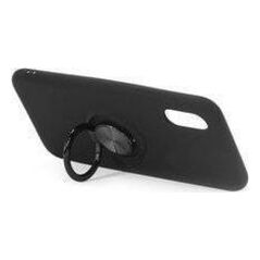 SiliconeRing ETUI SILICONE RING SAMSUNG GALAXY A42 CZARNY standard