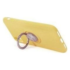 SiliconeRing ETUI SILICONE RING SAMSUNG GALAXY A42 ŻÓŁTY standard