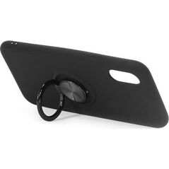 SiliconeRing ETUI SILICONE RING XIAOMI REDMI NOTE 9 5G 2021 CZARNE standard