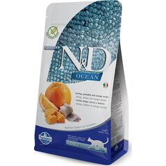 Farmina N&D Ocean feline Herring, pumpkin & Orange adult 1,5 kg