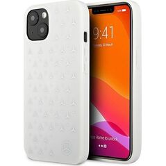 Mercedes Mercedes MEHCP13MESPWH iPhone 13 6,1" biały/white hardcase Silver Stars Pattern