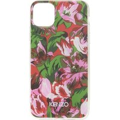 Kenzo KENZO ORYGINALNE ETUI FA5COKIXIVSR IPHONE 11 PRO KWIATY RÓŻOWO-CZERWONE standard