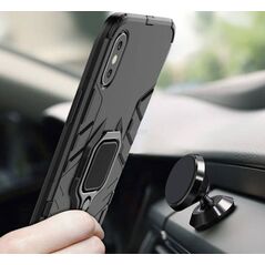 ETUI ARMOR RING MAGNETIC SAMSUNG GALAXY A72 5G CZARNY standard