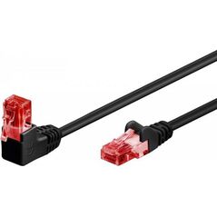 Goobay Goobay Patch Cable 51518 Cat 6, U/UTP, Black, 5 m