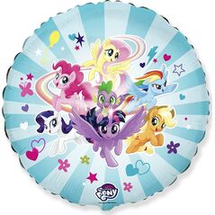 Flexmetal Balon foliowy 18 cali FX - My little Pony Drużyna, pakowany