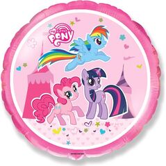Flexmetal Balon foliowy 18" FX - "Little Pony" (okragły), pakowany