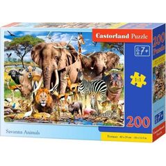 Castorland Puzzle 200 Savanna Animals CASTOR