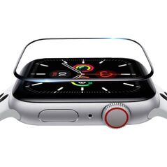 MyScreen Protector Szkło Hybrydowe APPLE WATCH 4 / 5 40MM MyScreen Diamond Hybrid Glass Edge 3D czarne