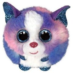 Meteor Maskotka Ty Puffies Wielokolorowy Husky Cleo 8 cm