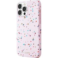 Uniq Etui UNIQ Coehl Terrazzo Apple iPhone 13 Pro Max różowy/blush pink