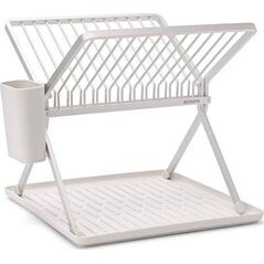Brabantia Suszarka do naczyń składana jasno szara 139383