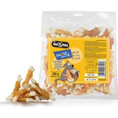 Hau&Miau Hau&Miau kostki wapienne z kurczakiem 500g HM-8105