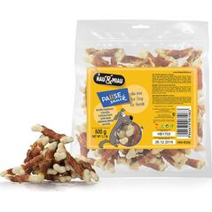 Hau&Miau Hau&amp|Miau kostki wapienne z kaczką 500g HM-8106