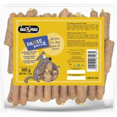 Hau&Miau Kiełbaski z kurczaka we flaku 11 cm Hau&Miau HM-8128 500 g