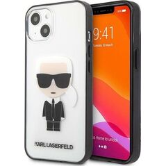 Karl Lagerfeld Etui Karl Lagerfeld KLHCP13SHIKCK Apple iPhone 13 mini transparent Ikonik Karl