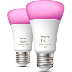 Philips Hue Żarówka E27 6.5W RGBW BT 2-pak