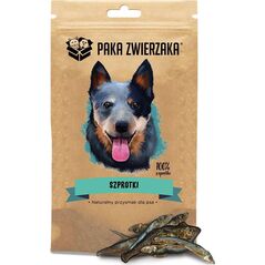 Paka Zwierzaka Paka Zwierzaka Szprotki 100 % Przysmak Dla Psa 60 g