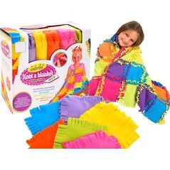 Jokomisiada Kocyk patchwork zestaw kreatywny DIY polar ZA1551