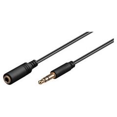 Kabel Goobay Jack 3.5mm - Jack 3.5mm 5m czarny (97122)