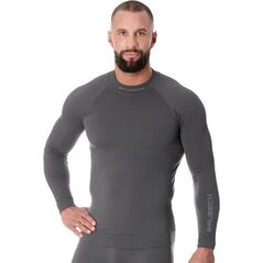 Brubeck LS15290 Bluza męska EXTREME THERMO ciemnoszary XXL